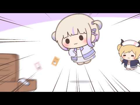 【手描き】旅行前のばんちょーの行動【癒月ちょこ/轟はじめ/ホロライブ】