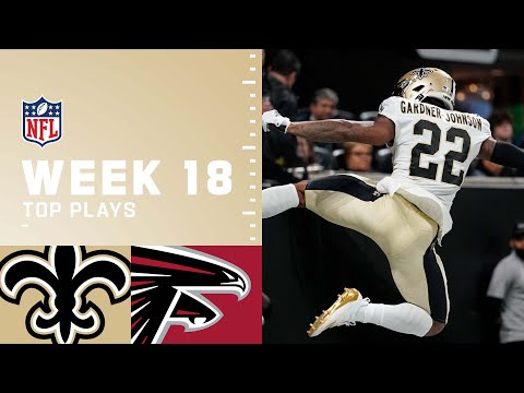 Saints Top Plays from Week 18 vs. Falcons | New Orleans Saints video clip