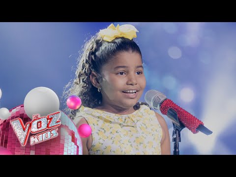 Maridaniela Ochoa canta ‘Sin Medir Distancias’ - Audiciones a ciegas|La Voz Kids Colombia 2024