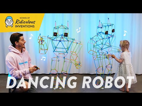 Challenge 08: Dancing Robot - School of Ridiculous Inventions Series by Erik T