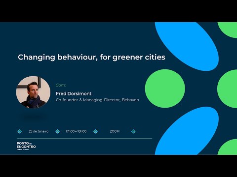 Changing behaviour, for greener cities