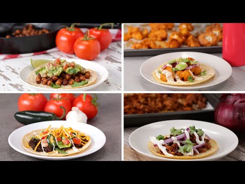 Meatless Tacos 5 Ways