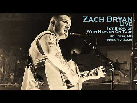 Zach Bryan - "Appetite" Killer Version Live @ The Dome, St. Louis, MO - 3.7.26