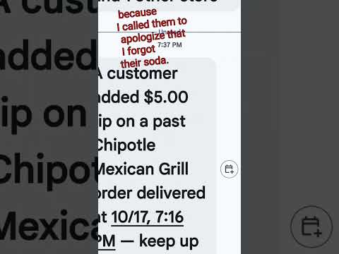 A tip for forgetting a soda?????? #tips #deliverylife #fooddelivery