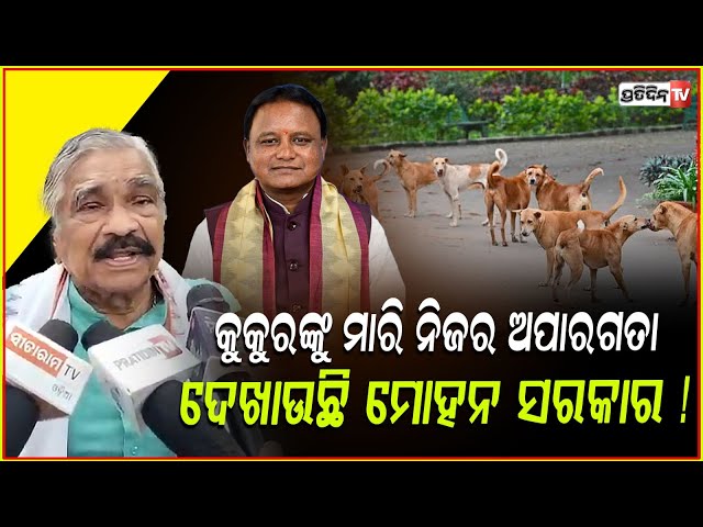 ତମ ମାନବିକତା ମରିଗଲା ୬୦ କୁକୁରଙ୍କୁ ମାରିଦେଲ ! Sura routray on Dog death in Bhubaneswar Airport