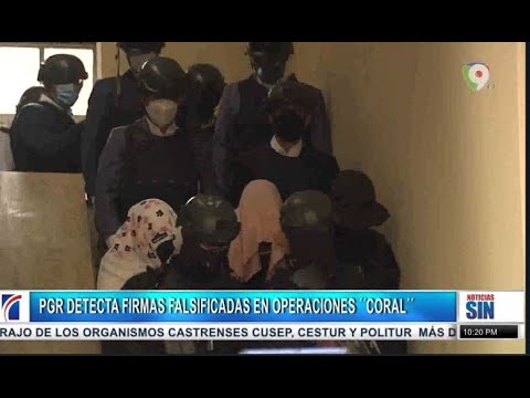 Consiguen firmas falsificadas en operaciones “Coral” /Emisión Estelar SIN