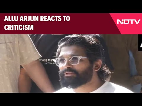 Pushpa 2 Stampede Row | Allu Arjun Reacts To Criticism | Allu Arjun Live