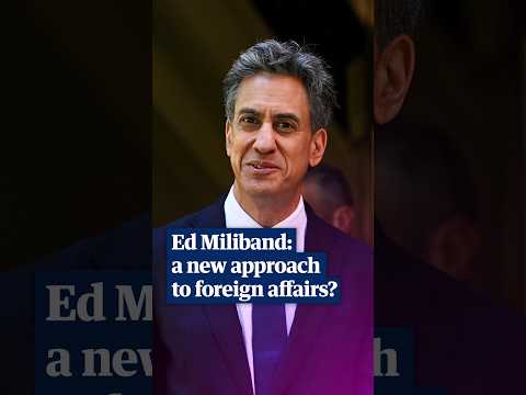 Ed Miliband: a <strong>new</strong> approach <strong>to</strong> foreign affairs?