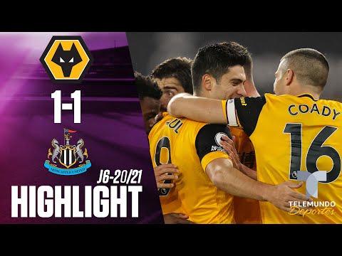 Highlights & Goals | Wolverhampton vs. Newcastle 1-1 | Telemundo Deportes