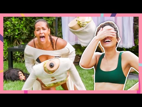 Video: We Compete in an OUTRAGEOUS Obstacle Course!! (Style Summer Olympics)