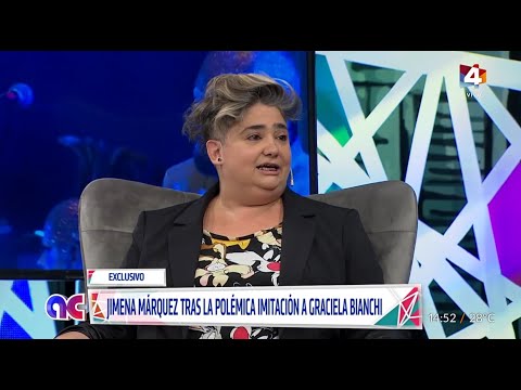 Algo Contigo - Jimena Márquez tras su polémica imitación de Graciela Bianchi