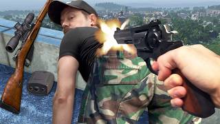 YouTube thumbnail for Stimpee's video titled 'I Eliminated Every Single DayZ Roof Camper'
