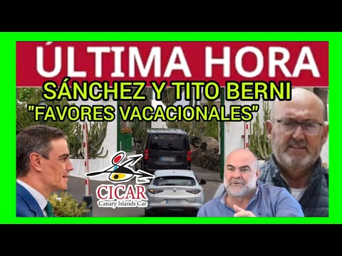 SÁNCHEZ USA COCHES DE LA TRAMA TITO BERNI EN SUS VACACIONES