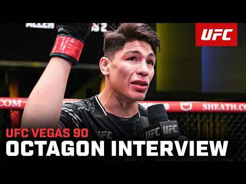 Ignacio Bahamondes Octagon Interview | UFC Vegas 90