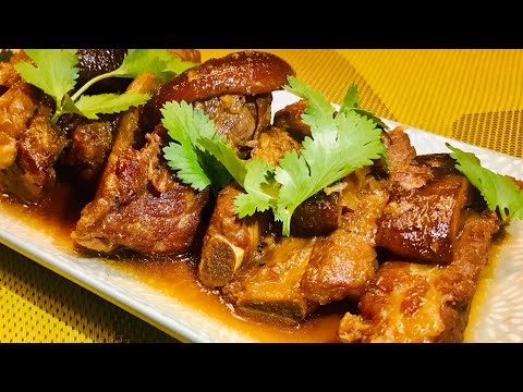 Braised-pork-ribs-with-honey-| Braised-pork-ribs-with-honey-|
