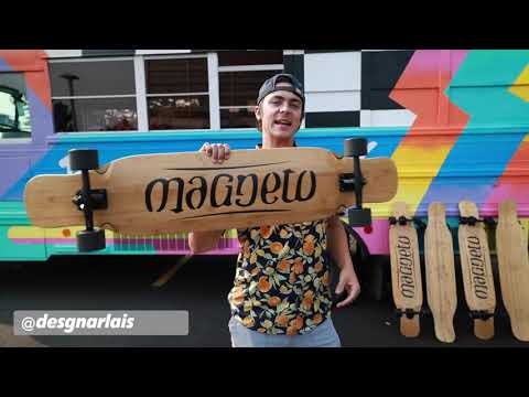 Brandon DesJarlais Reviews the Magneto Bamboo Dancer Longboard