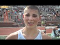 Interview with Evan Chiplock at the 2011 MHSAA LP D1 Track Finals