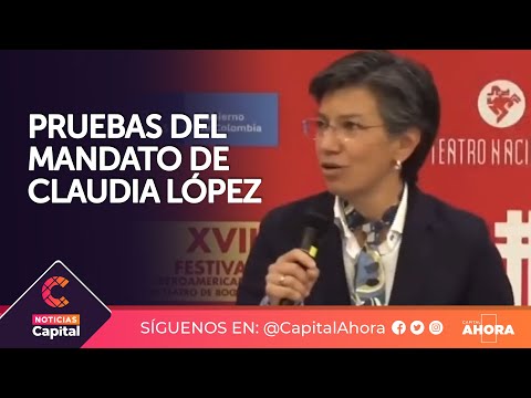 Alcaldesa Claudia López habla de las pruebas que ha enfrentado y superado Bogotá