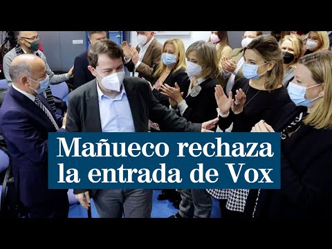 Mañueco rechaza la entrada de Vox: La igualdad entre hombres y mujeres no se negocia