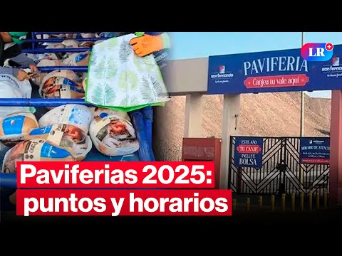 🔴 Paviferias 2025: puntos de canje y horarios en Lima y Callao | #EnVivoLR
