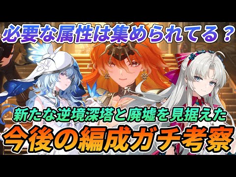 【鳴潮】ユーノ解禁間近！難しくなる逆境深塔や廃墟の攻略を考えたら限定ガチャどれを優先して引いたら良い？#オーガスタ #カルロッタ #ショアキーパー #ユーノ #シャコンヌ