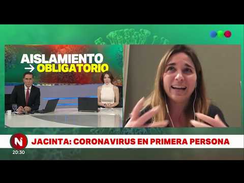 Jacinta relata cómo convive con el coronavirus - #CoronavirusEnArgentina