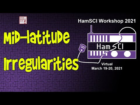 HamSCI 2021: Mid-latitude Irregularities in the Early Results from the Ionospheric Sounding Mode