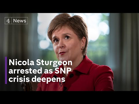 Nicola Sturgeon arrested amid SNP finances inquiry