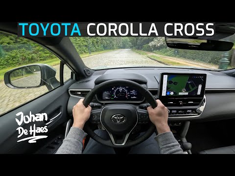 2023 TOYOTA COROLLA CROSS 2.0 HYBRID AWD 197 HP POV TEST DRIVE