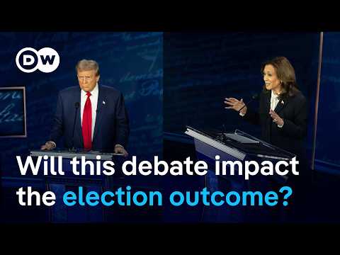 Could the Trump-Harris presidential debate sway undecided voters? | DW News