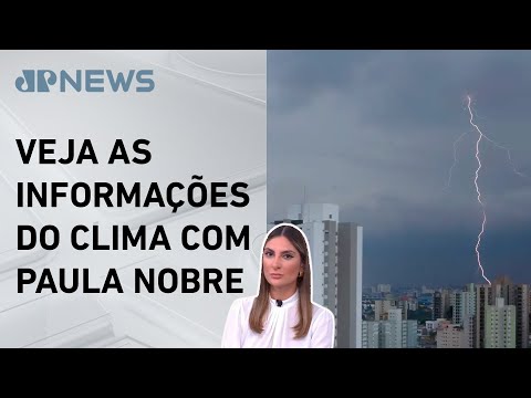 Defesa Civil de São Paulo alerta para risco de temporal | Previsão do Tempo