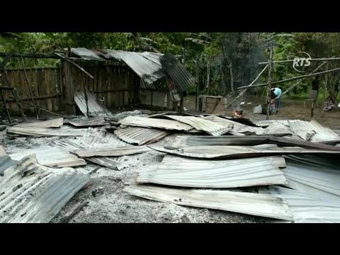 Incendian casa por disputa de familias indígenas