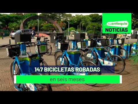 147 bicicletas robadas en seis meses - Teleantioquia Noticias