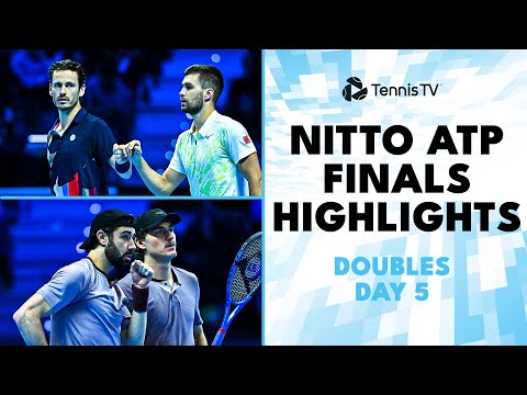 Purcell/Thompson, Koolhof/Mektic & More Feature | Nitto ATP Finals Doubles Highlights Day 5