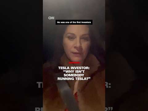 Tesla investor: "Why isn't somebody running Tesla?"