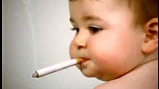 smoking baby commercial