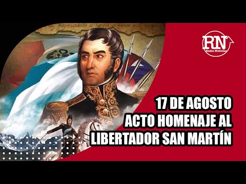 17 de agosto acto homenaje al Libertador San Martin