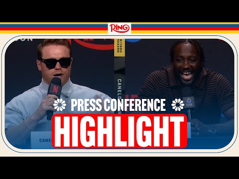 Canelo Alvarez vs Terence Crawford | LAS VEGAS PRESS CONFERENCE HIGHLIGHTS