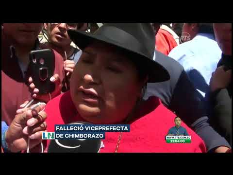 Viceprefecta de Chimborazo murió por covid-19