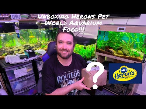 Heron's Pet World Fish Food Unboxing!!! (Sponsored Hi everyone and welcome back to the channel!

Today's video we will be unboxing a parcel that has be