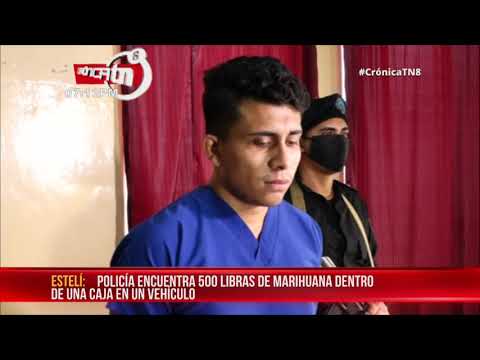 Policía en Estelí incauta más de 500 libras de marihuana - Nicaragua