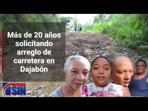 Piden arreglo de calles en comunidades de Dajabón