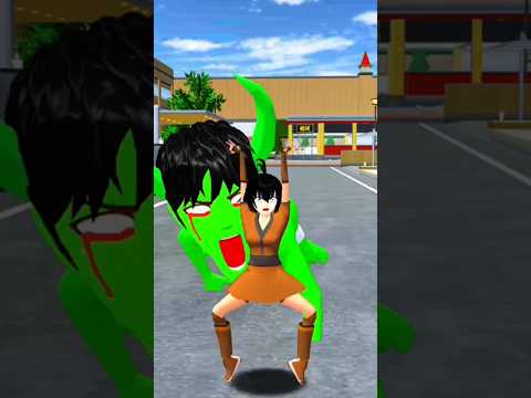 taiga yuki menjadi monster 💀 😲🫨😲#sakuraschoolsimulator #monster #horror