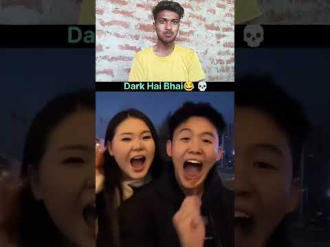 dark Hai bhai 😂 #trending #viral #video #trending #viral #reaction #video