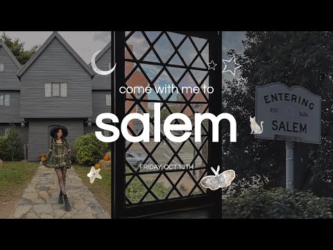 SALEM VLOG ⏾ October Friday 13th | Haley Marie ♡