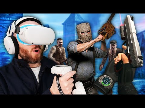 Is Resident Evil 4 Better In VR!? Oculus Quest 2 Gameplay & ...