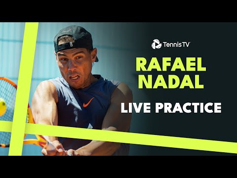 LIVE Rafael Nadal Practice Stream Ahead Of Match vs Blanch | Madrid 2024