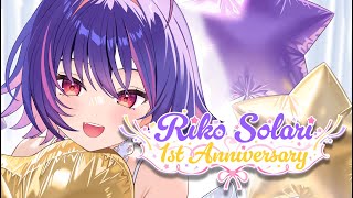 【1ST ANNIVERSARY】i'm a year old!!! #RikoTurnsOne【#VSPOEN #RikoSolari】