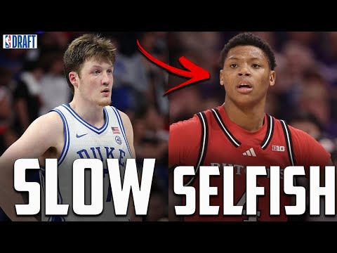NBA Draft Prospects' Weaknesses Unveiled