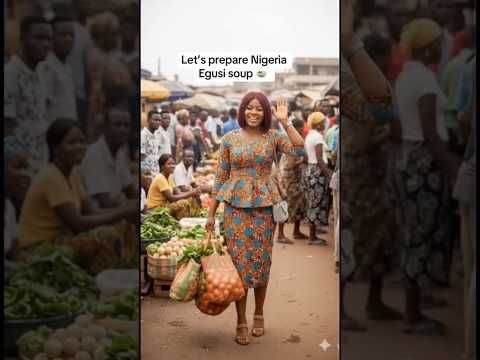 Ai Cook The Best Nigeria Egusi Soup #aishorts